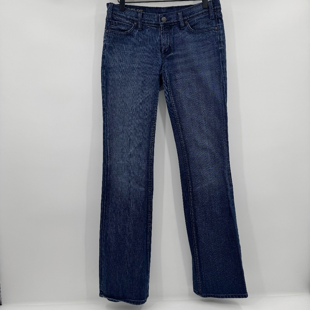 Citizens of Humanity Jeans Women 28 Blue Athena Stretch Low Rise Bootcut Denim